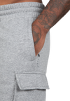 Gorilla Wear Hudson Cargo Sweat Shorts, grey melange