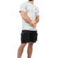 Gorilla Wear Hudson Cargo Sweat Shorts, black