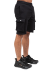 Gorilla Wear Hudson Cargo Sweat Shorts, black