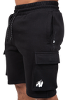 Gorilla Wear Hudson Cargo Sweat Shorts, black