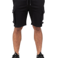 Gorilla Wear Hudson Cargo Sweat Shorts, black