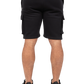 Gorilla Wear Hudson Cargo Sweat Shorts, black