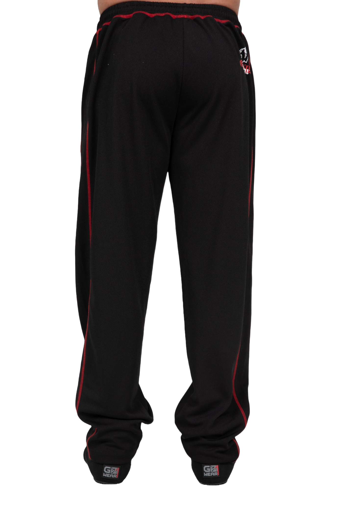 Gorilla Wear Marlow Mesh Pants, black/red