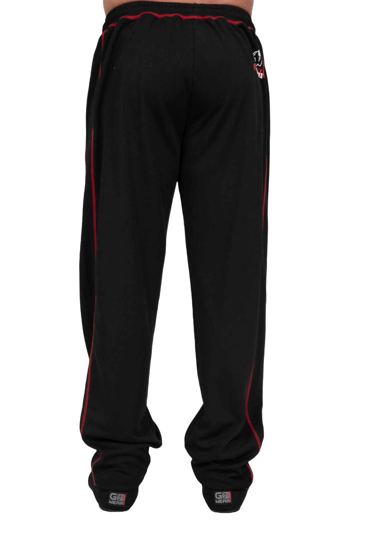 Gorilla Wear Marlow Mesh Pants, black/red