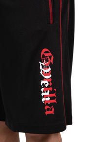 Gorilla Wear Marlow Mesh Shorts, black/red