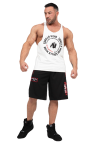 Gorilla Wear Marlow Mesh Shorts, black/red