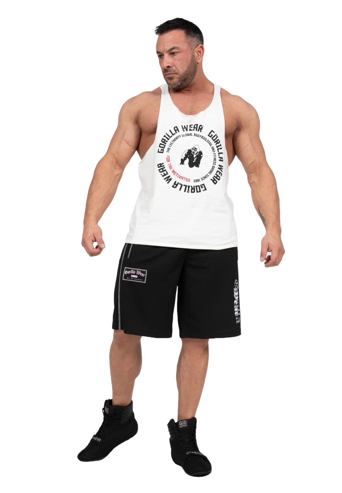 Gorilla Wear Marlow Mesh Shorts, black/grey
