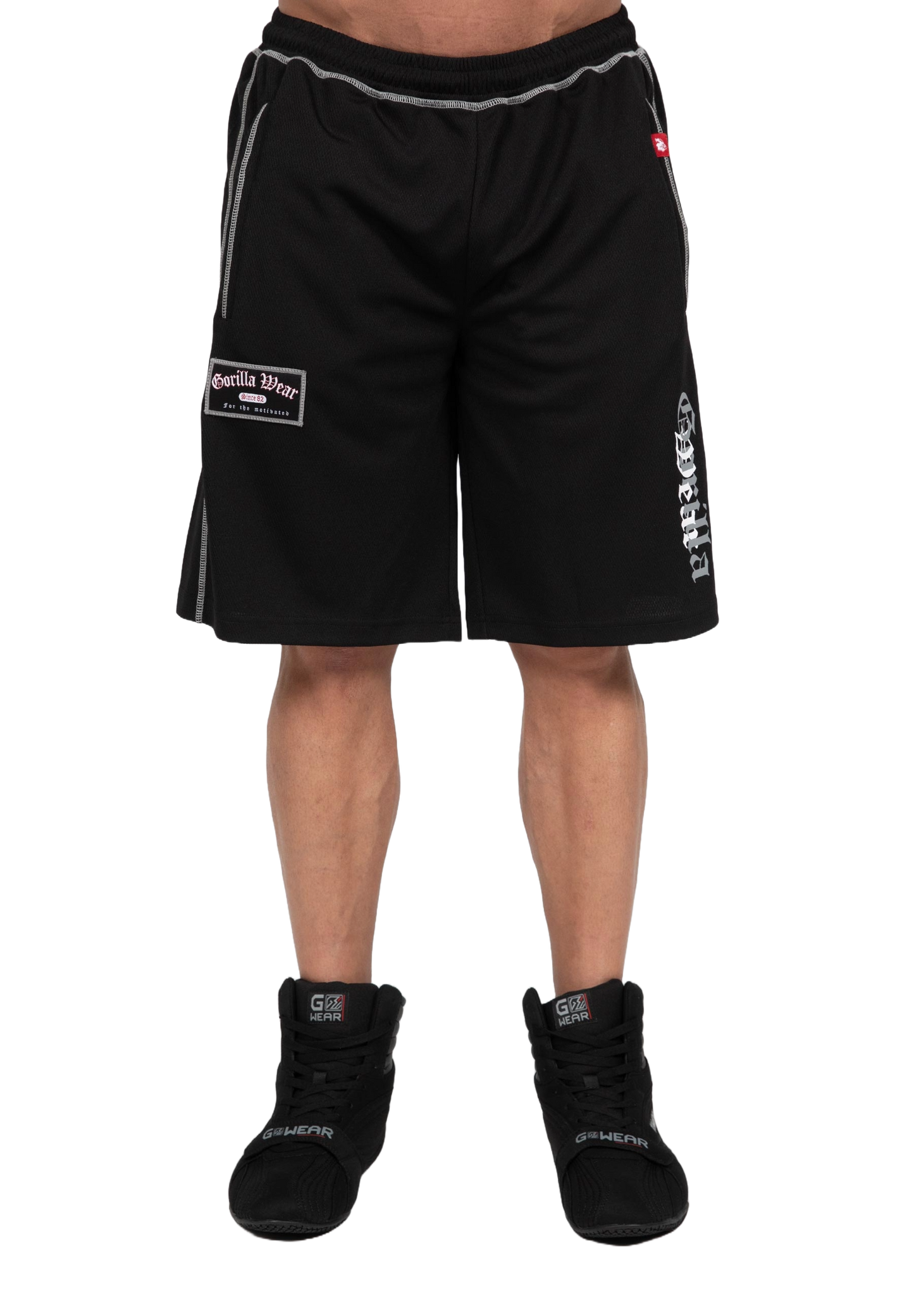 Gorilla Wear Marlow Mesh Shorts, black/grey
