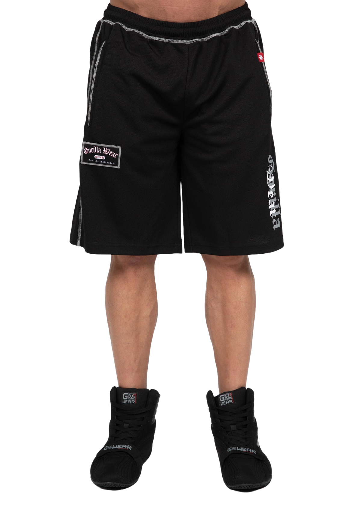 Gorilla Wear Marlow Mesh Shorts, black/grey