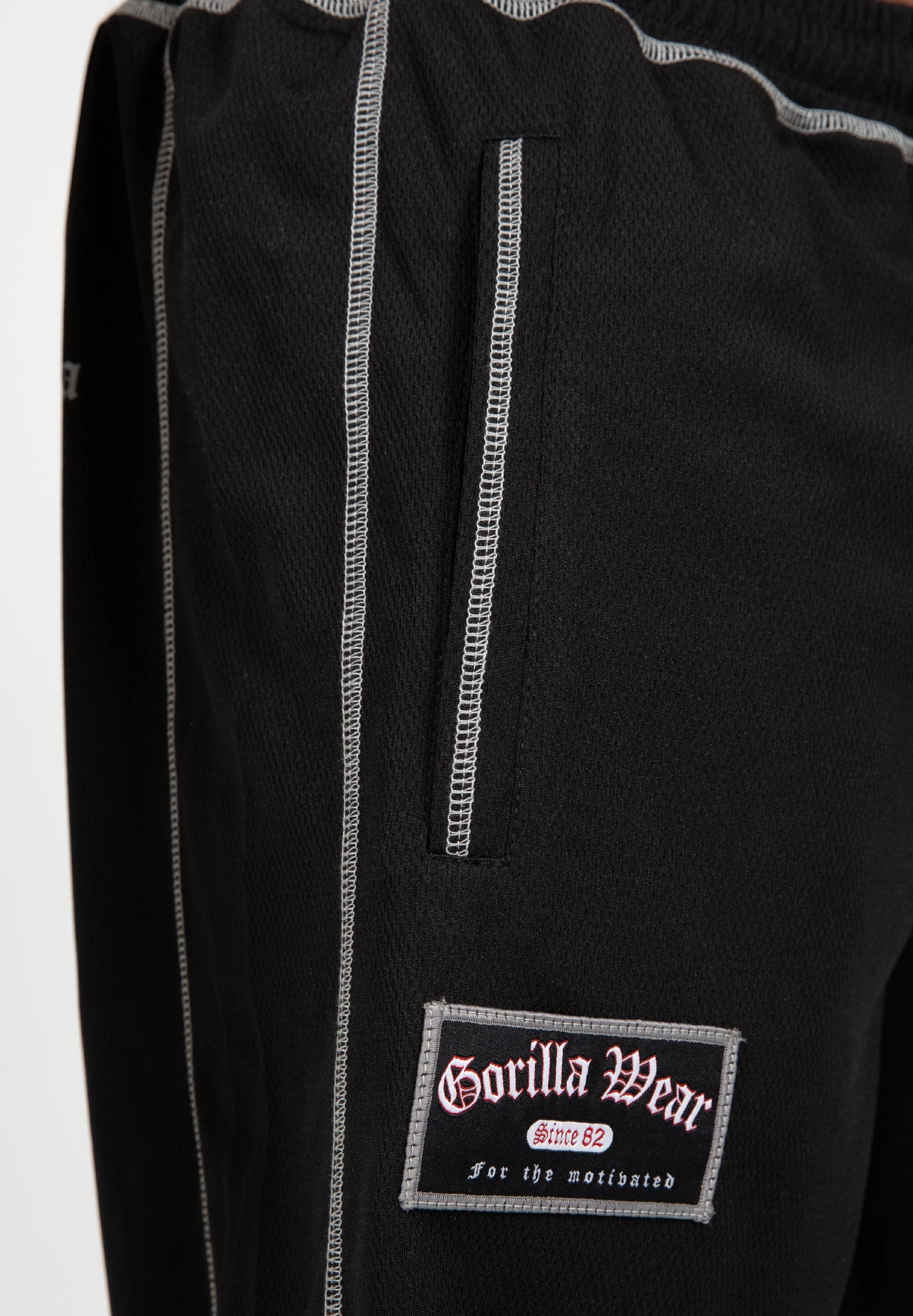 Gorilla Wear Marlow Mesh Shorts, black/grey