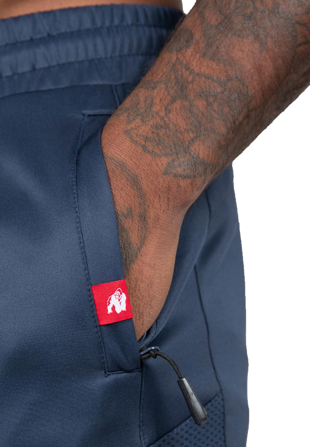 Gorilla Wear Tennessee Track Shorts, navy