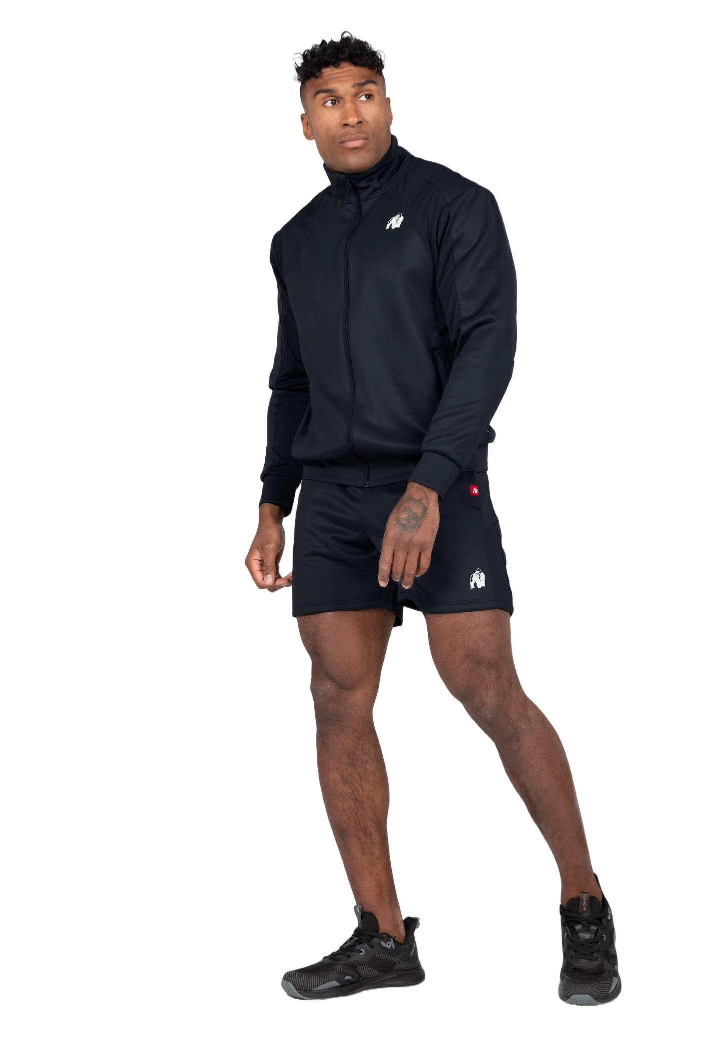 Gorilla Wear Tennessee Track Shorts, black