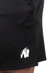 Gorilla Wear Miles Mesh Shorts, black