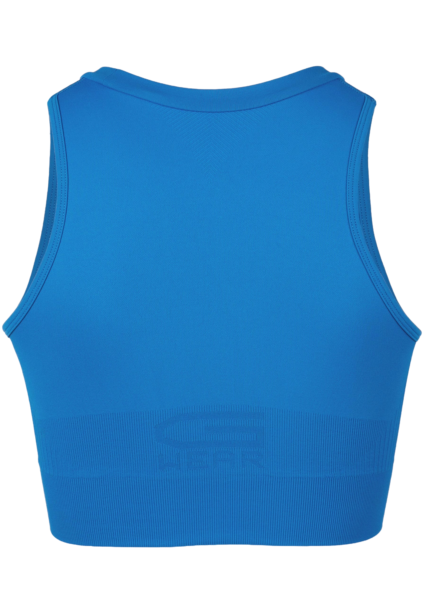 Gorilla Wear Olivia Seamless Crop Top, blue