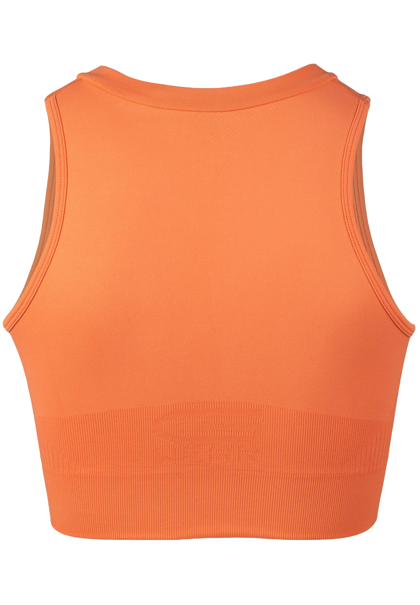 Gorilla Wear Olivia Seamless Crop Top, peach