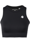 Gorilla Wear Olivia Seamless Crop Top, black