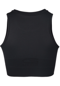 Gorilla Wear Olivia Seamless Crop Top, black