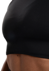 Gorilla Wear Olivia Seamless Crop Top, black