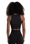 Gorilla Wear Olivia Seamless Crop Top, black