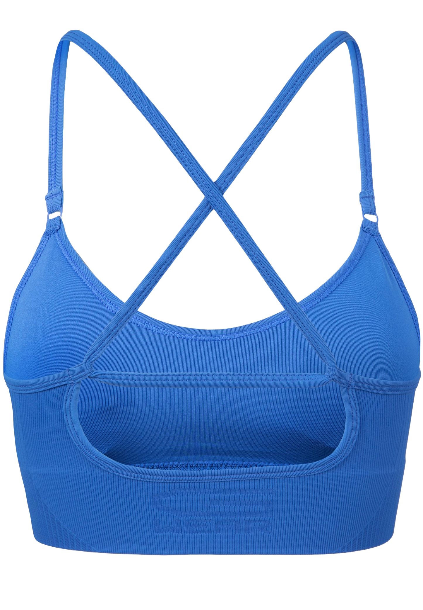 Gorilla Wear Olivia Seamless Sports Bra, blue