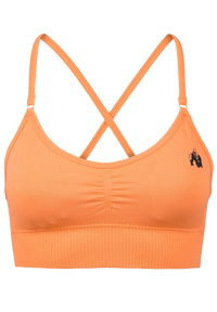 Gorilla Wear Olivia Seamless Sports Bra, peach