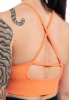 Gorilla Wear Olivia Seamless Sports Bra, peach