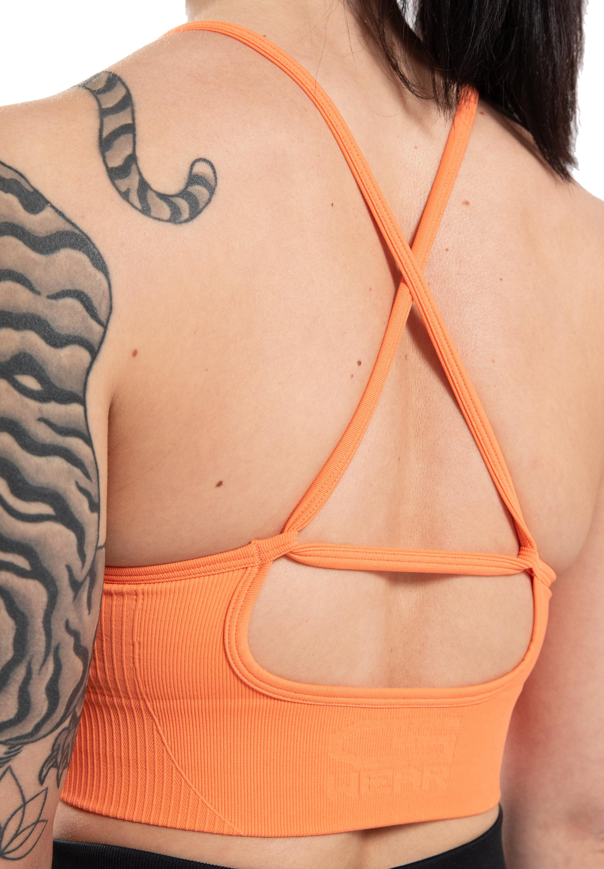 Gorilla Wear Olivia Seamless Sports Bra, peach