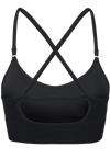 Gorilla Wear Olivia Seamless Sports Bra, black