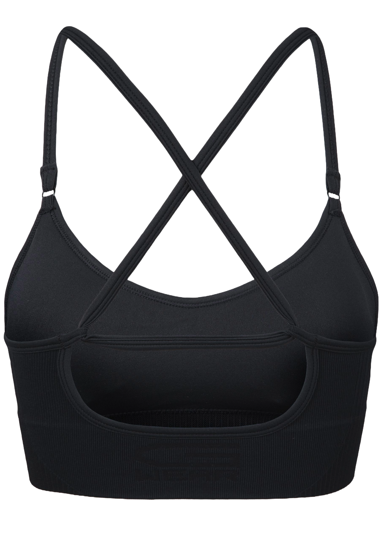 Gorilla Wear Olivia Seamless Sports Bra, black