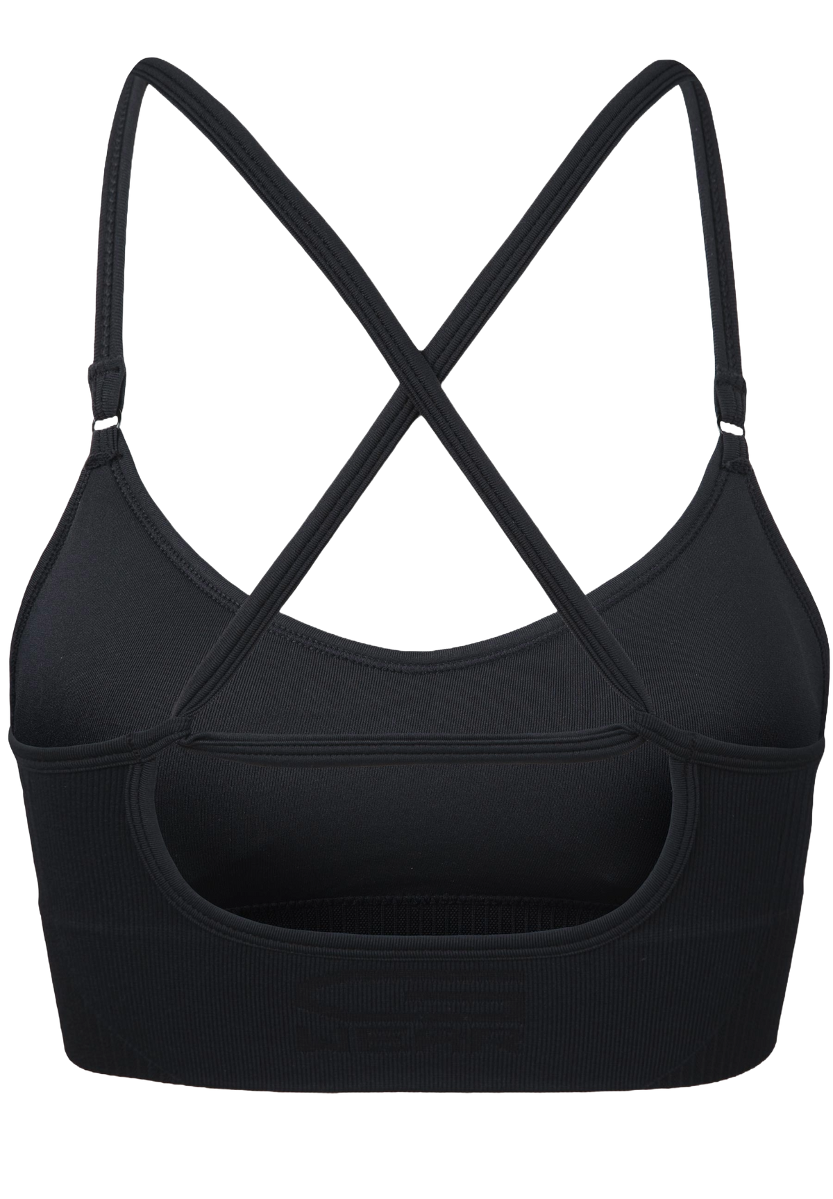 Gorilla Wear Olivia Seamless Sports Bra, black