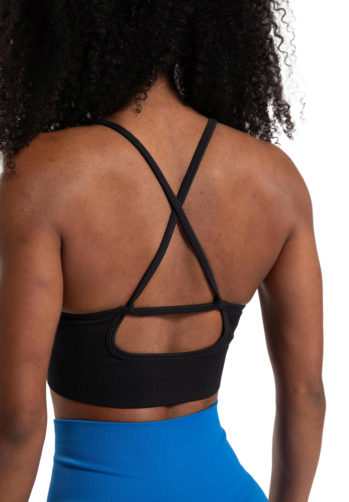 Gorilla Wear Olivia Seamless Sports Bra, black