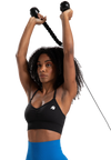 Gorilla Wear Olivia Seamless Sports Bra, black