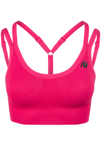Gorilla Wear Whitney Seamless Sports Bra, pink