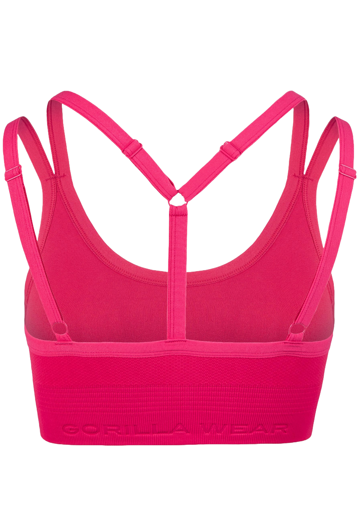 Gorilla Wear Whitney Seamless Sports Bra, pink