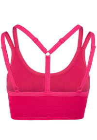 Gorilla Wear Whitney Seamless Sports Bra, pink