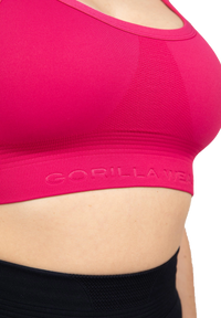Gorilla Wear Whitney Seamless Sports Bra, pink