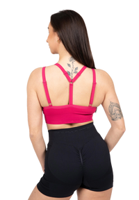 Gorilla Wear Whitney Seamless Sports Bra, pink