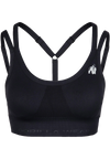 Gorilla Wear Whitney Seamless Sports Bra, black