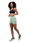 Gorilla Wear Whitney Seamless Sports Bra, black