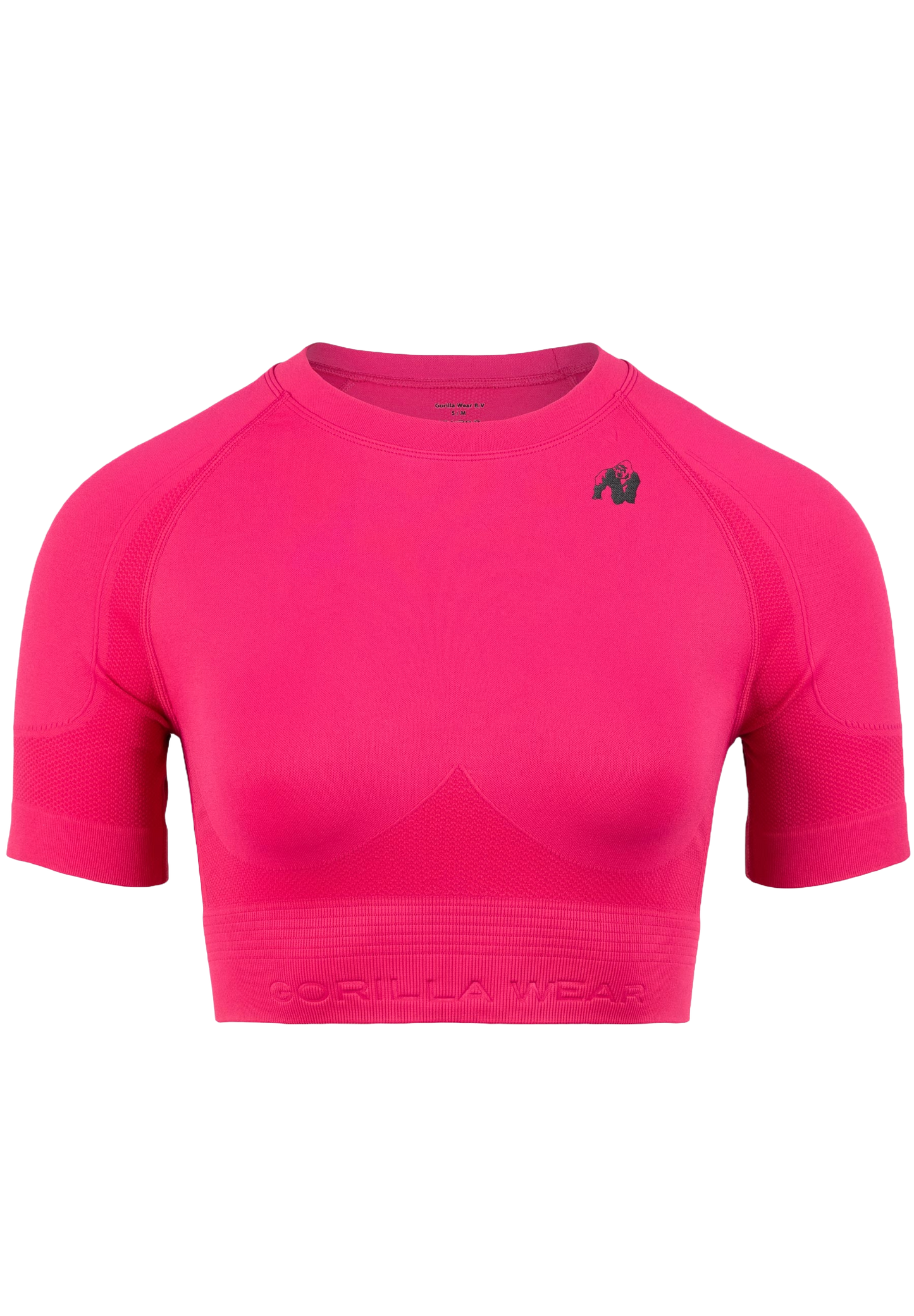 Gorilla Wear Whitney Seamless Crop Top, pink