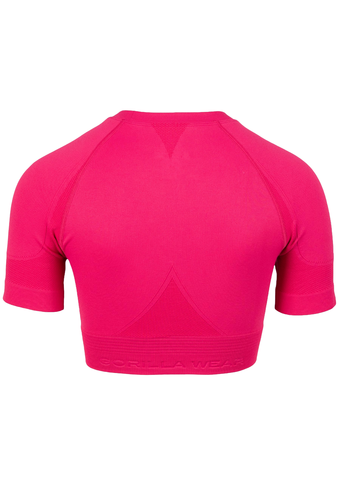 Gorilla Wear Whitney Seamless Crop Top, pink