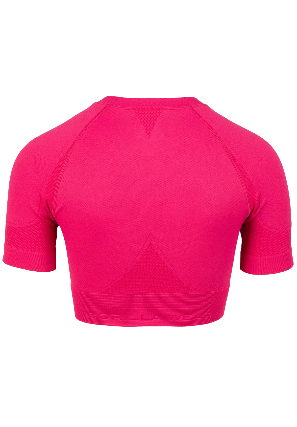 Gorilla Wear Whitney Seamless Crop Top, pink