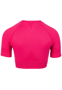 Gorilla Wear Whitney Seamless Crop Top, pink