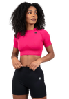 Gorilla Wear Whitney Seamless Crop Top, pink