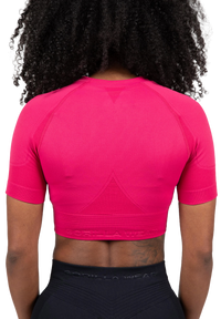 Gorilla Wear Whitney Seamless Crop Top, pink