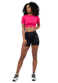 Gorilla Wear Whitney Seamless Crop Top, pink