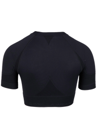 Gorilla Wear Whitney Seamless Crop Top, black