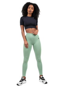 Gorilla Wear Whitney Seamless Crop Top, black