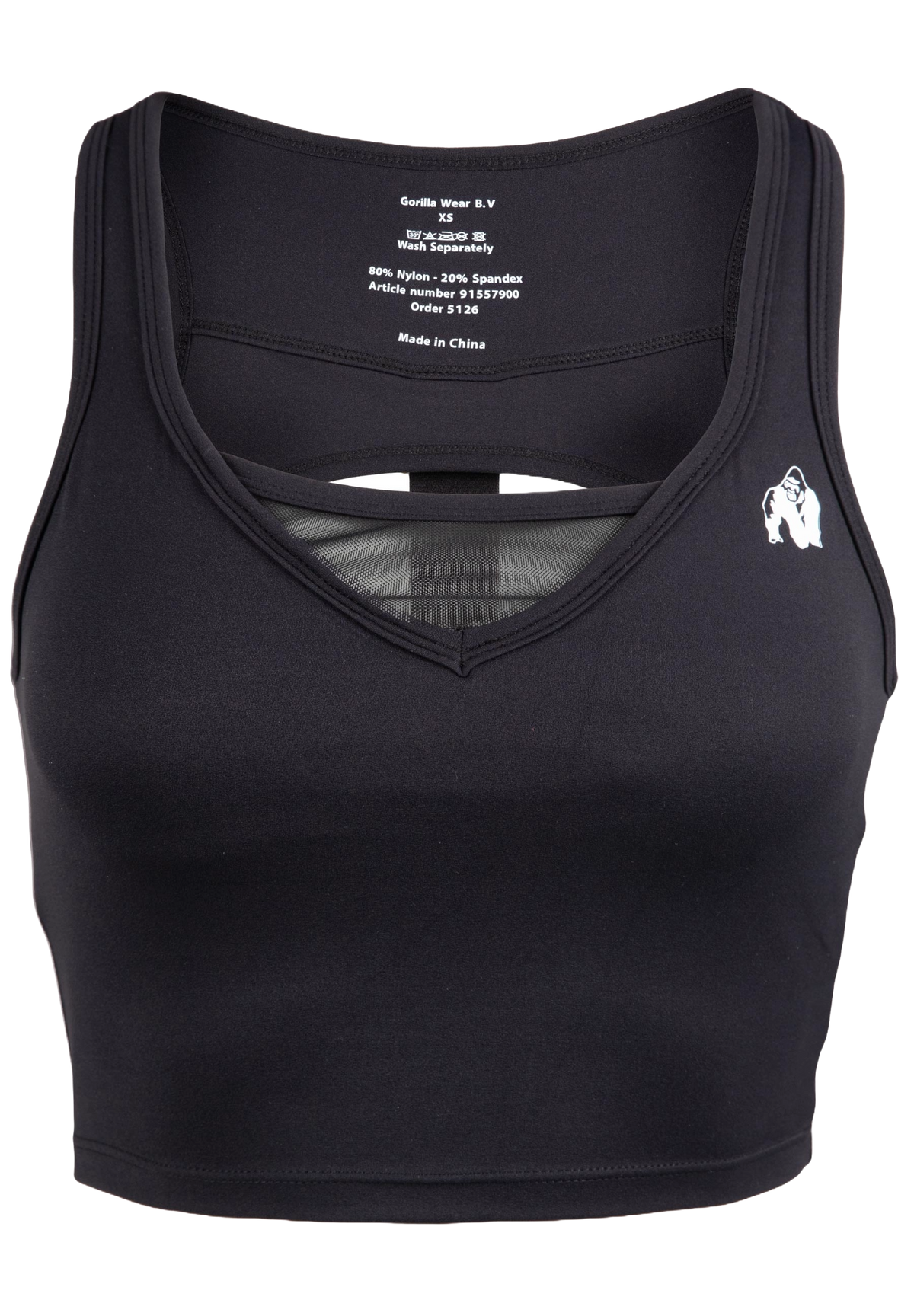 Gorilla Wear Willow Tank Top, black