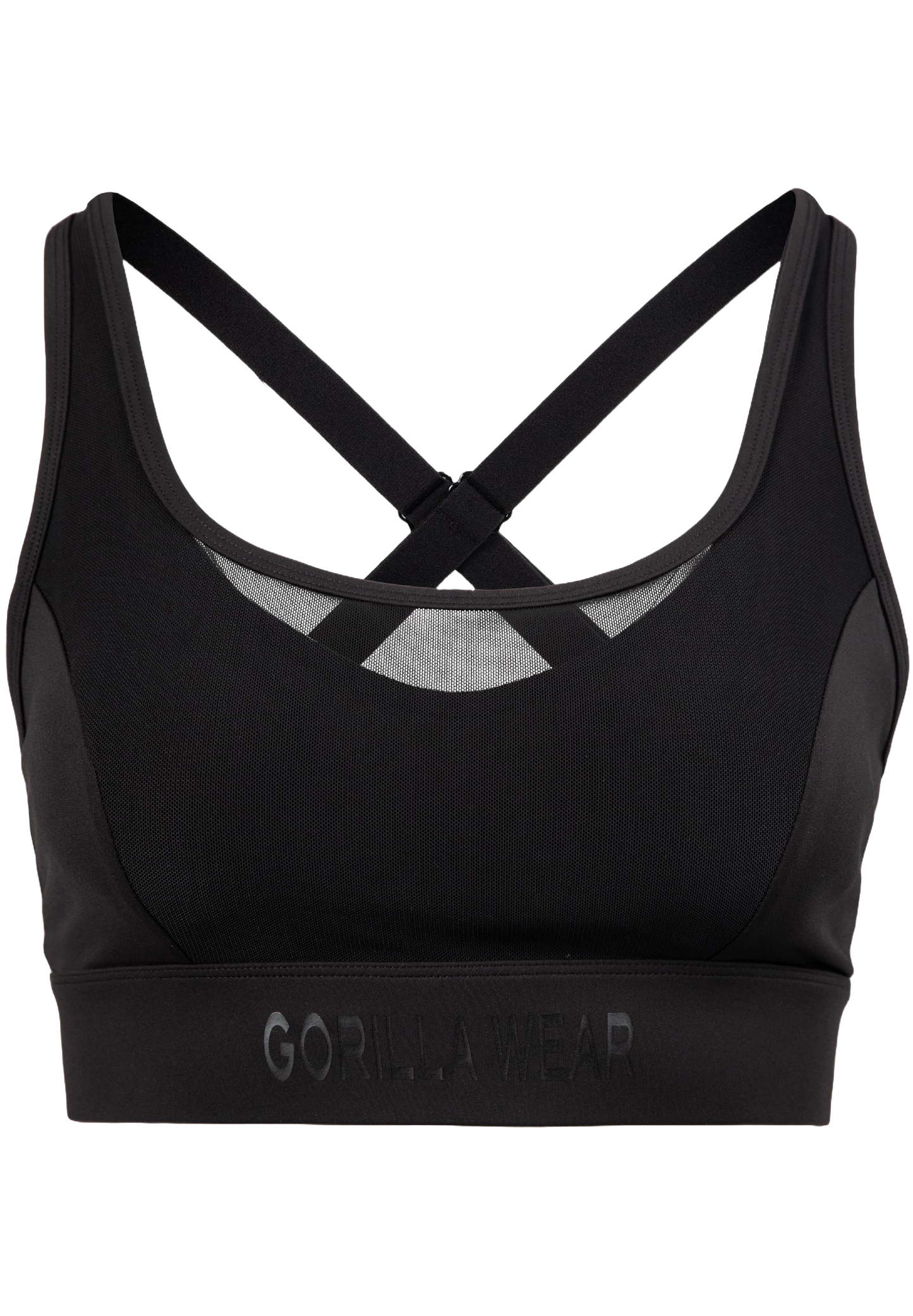 Gorilla Wear Riley High Support Sports Bra, black
